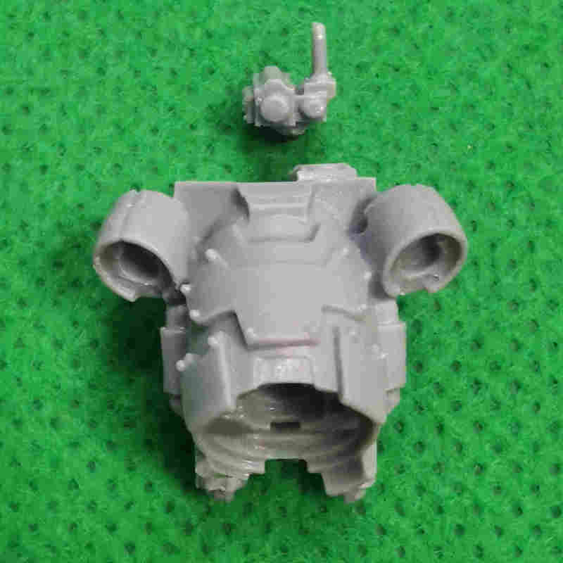 Legion Moritat with Plasma Pistols bits