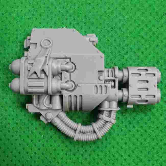 Warhammer 40k Space Marine Dreadnought from Battle for Vedros bits 
