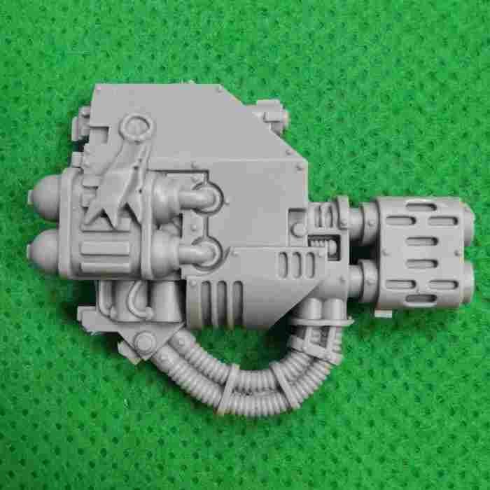 Warhammer 40k Space Marine Dreadnought from Battle for Vedros bits 
