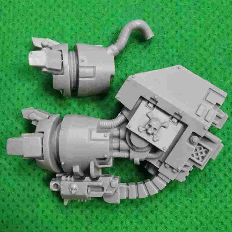 Warhammer 40k Space Marine Dreadnought from Battle for Vedros bits 