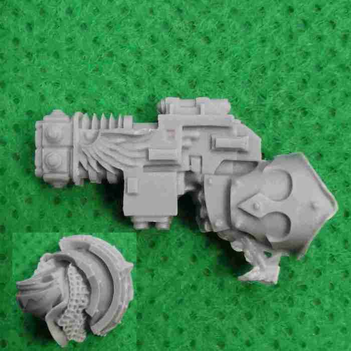 Dark Angels Legion Praetor in Cataphractii Terminator Armour