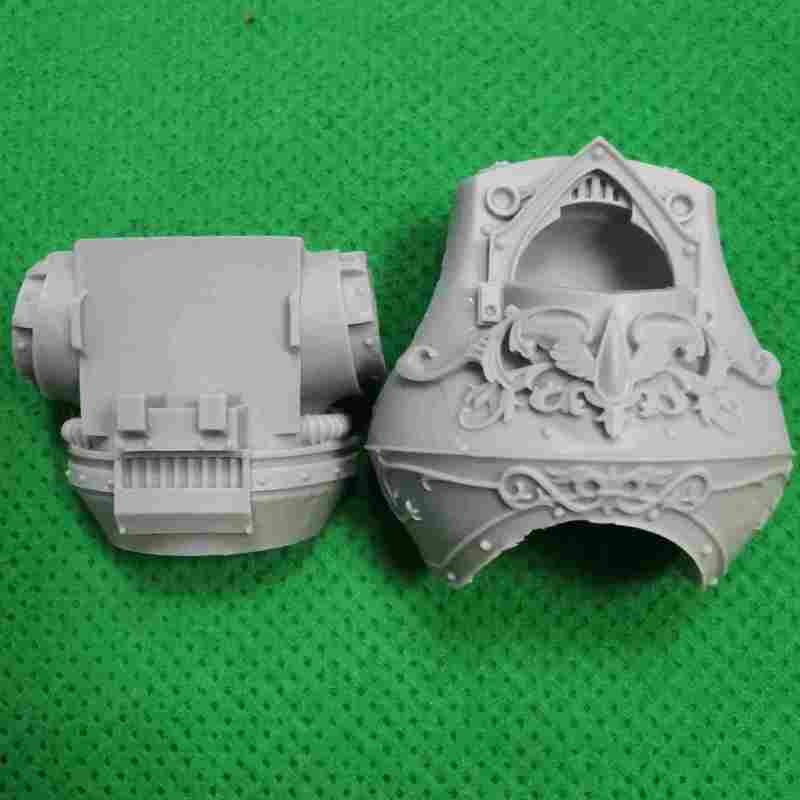 Blood Angels Legion Contemptor-Incaendius Class Dreadnought bits