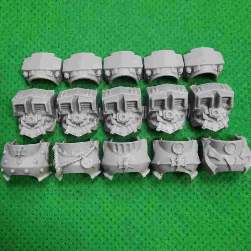 White Scars - Ebon Keshig Terminators bits