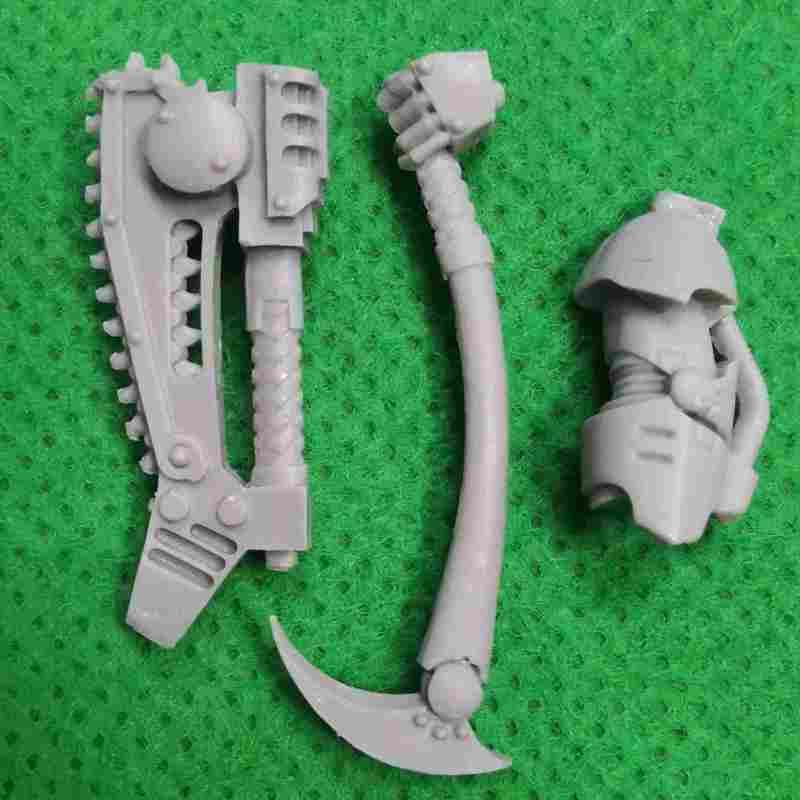 Night Lords Legion Praetor in Tartaros Terminator Armour bits