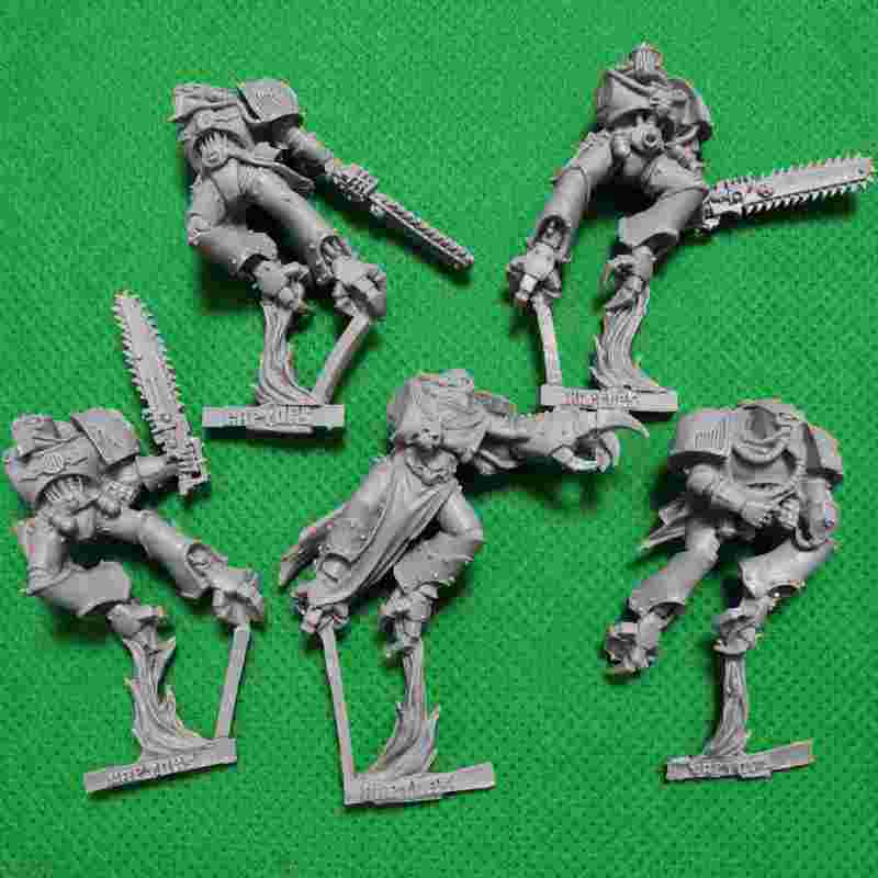 Chao Space Marine Raptors (Resin material) bits