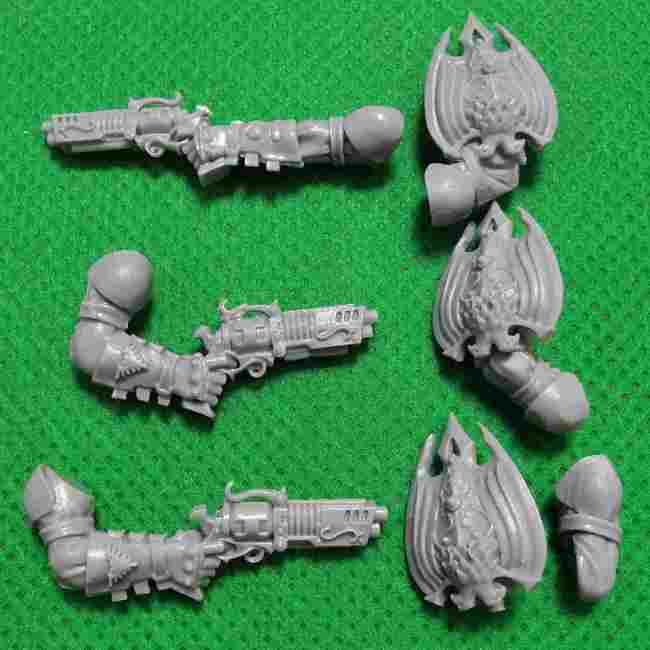 Adeptus Custodes Legio Custodes Custodian Venatari Squad bits