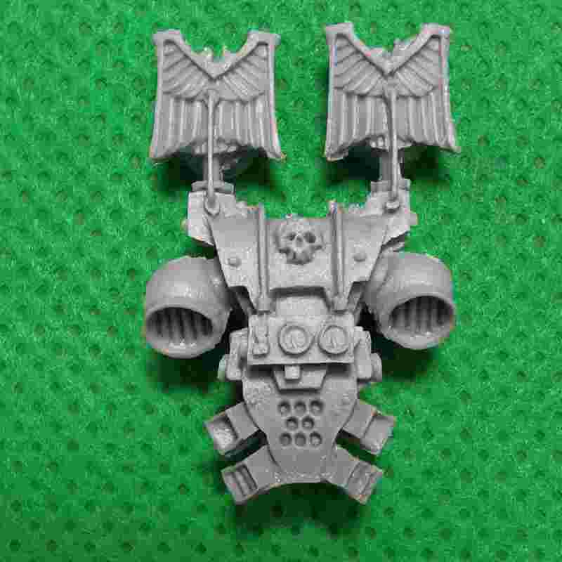 Space Marines Captain Master of the Marches Limited Edition bits