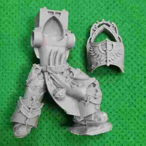 Dark Angels Legion Praetor in Cataphractii Terminator Armour bits