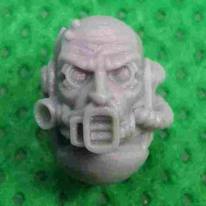 Iron Hands MKVI Heads bits