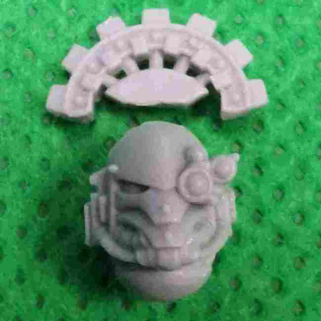 Iron Hands MKVI Heads bits