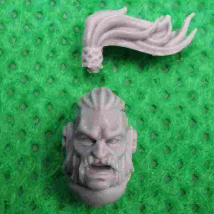 Space Wolves MKVI Heads bits