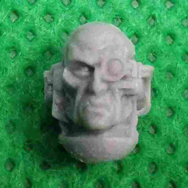Iron Warriors MKVI Heads bits