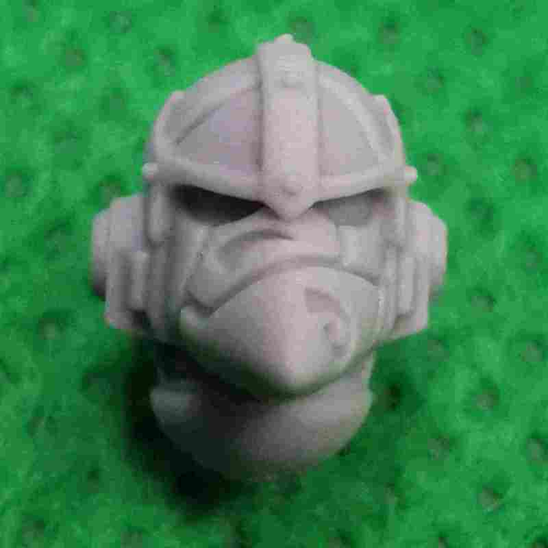 Word Bearers MKVI Heads bits