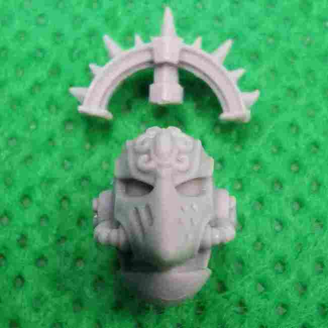 Blood Angels MKVI Heads bits
