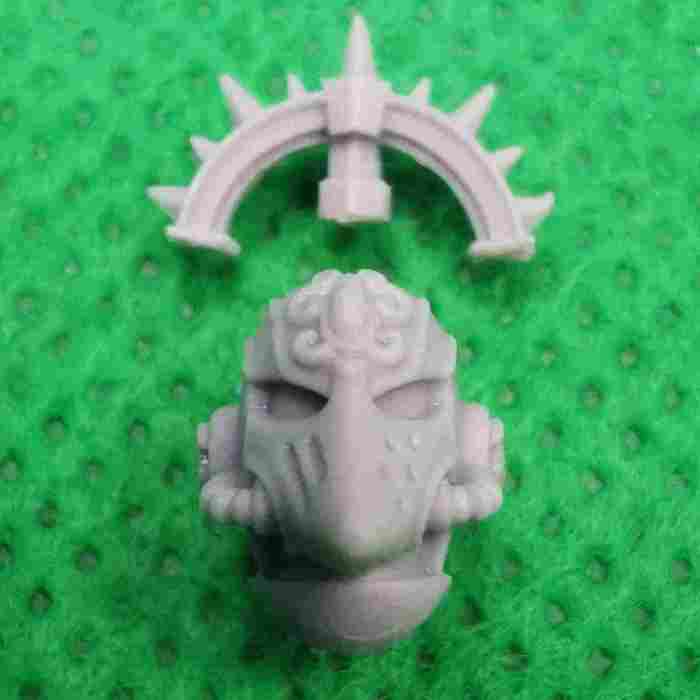 Blood Angels MKVI Heads bits