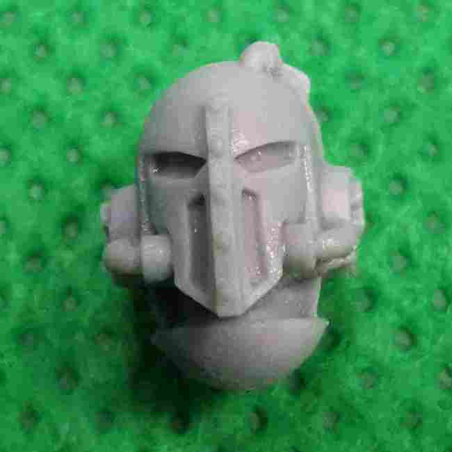 Iron Warriors MKVI Heads bits