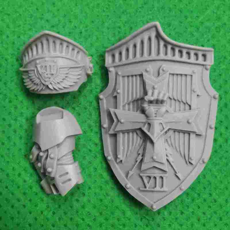 Imperial Fists: Legion Tartaros Praetor bits