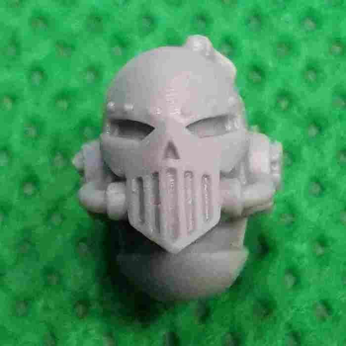 Iron Warriors MKVI Heads bits