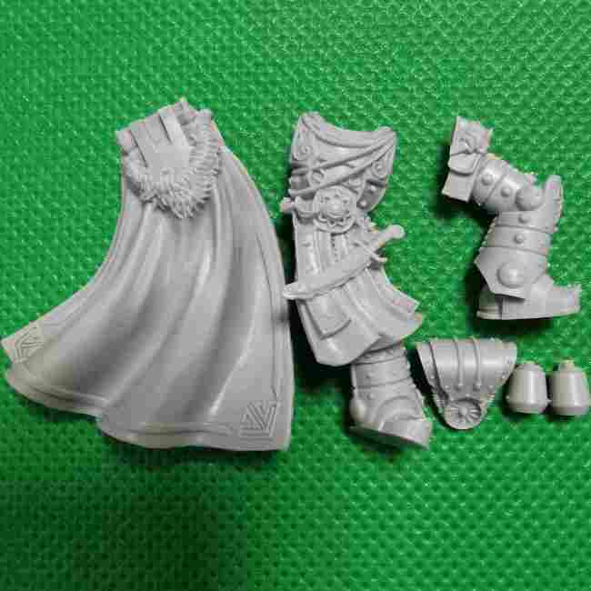 White Scars Hibou Khan – Seeker Of Atonement bits