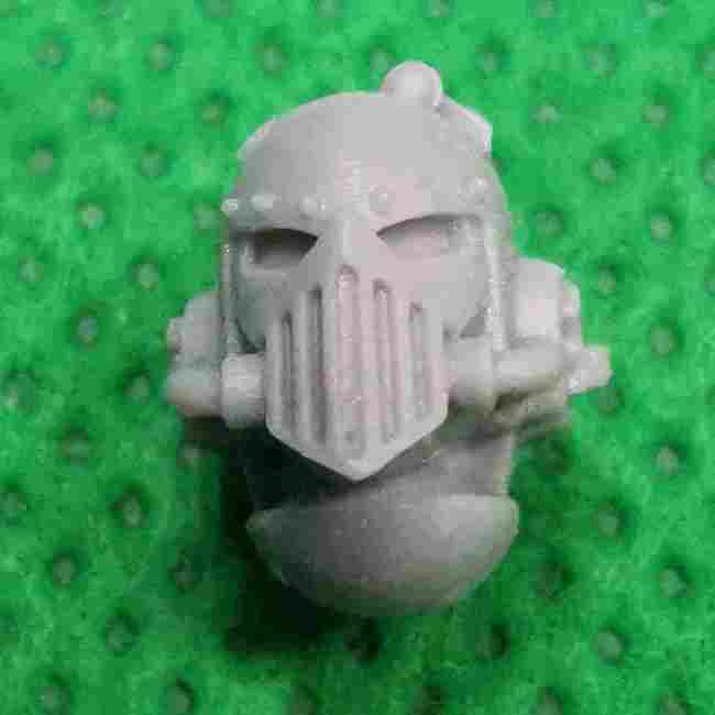 Iron Warriors MKVI Heads bits