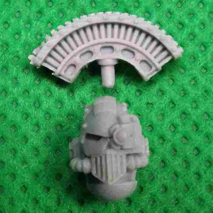 Iron Warriors MKVI Heads bits