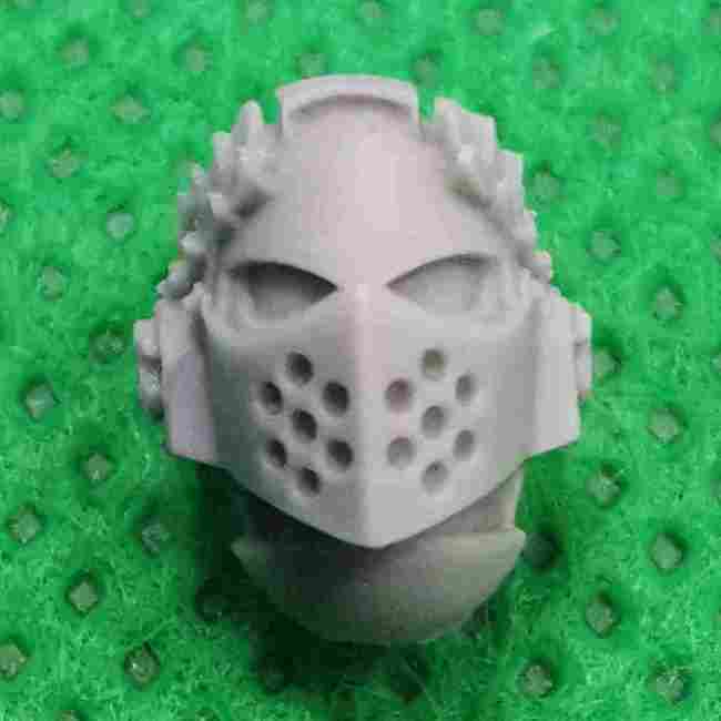 Imperial Fists MKVI Heads bits