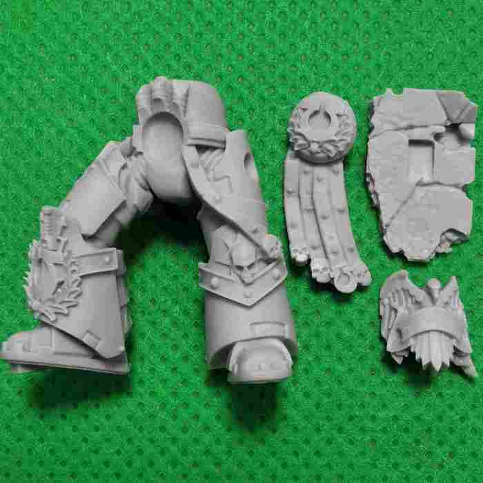 Ultramarines Legion Terminator Praetor bits
