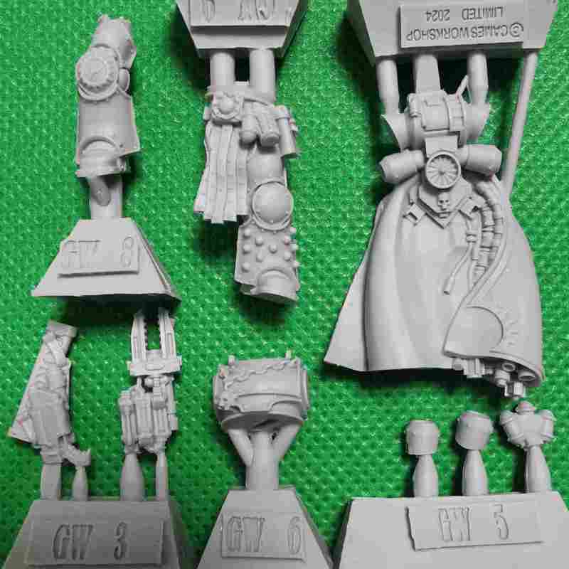 Iron Hands Shadrak Meduson – Master Of The Shattered Legions bits