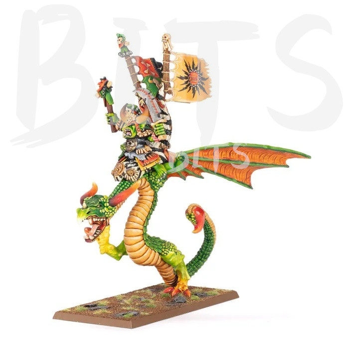 Orc Shaman on Wyvern bits