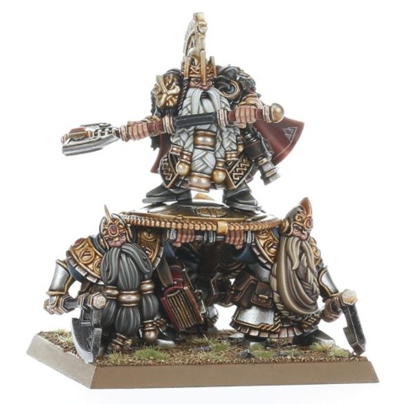 Dwarf Lords With Shieldbearers