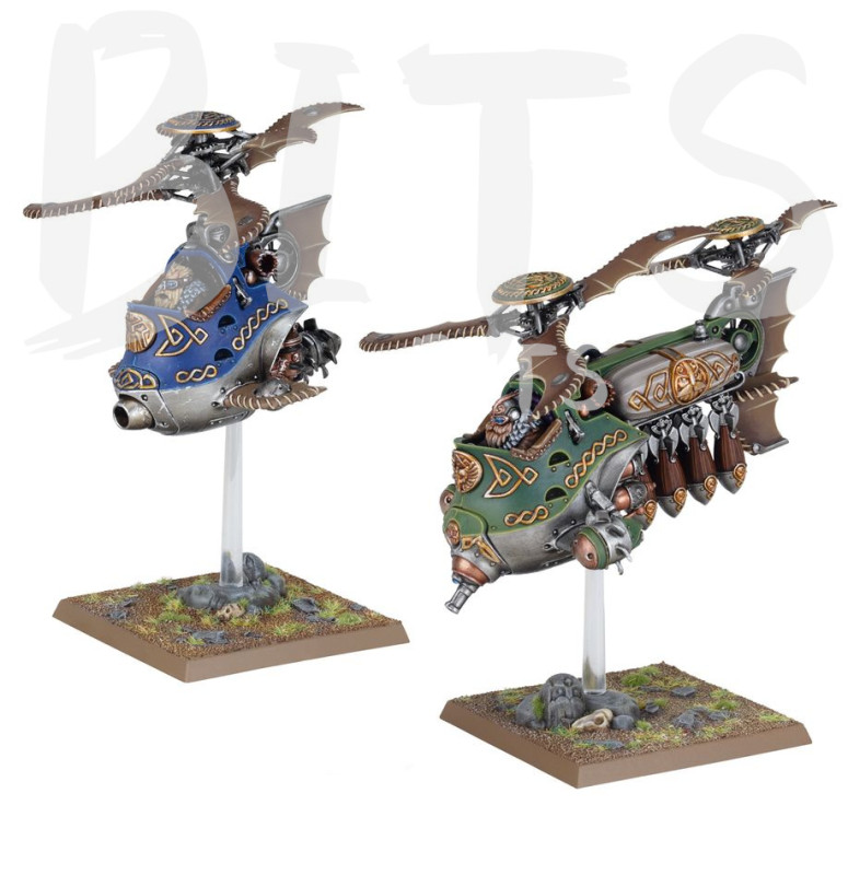 Dwarf Gyrocopters bits