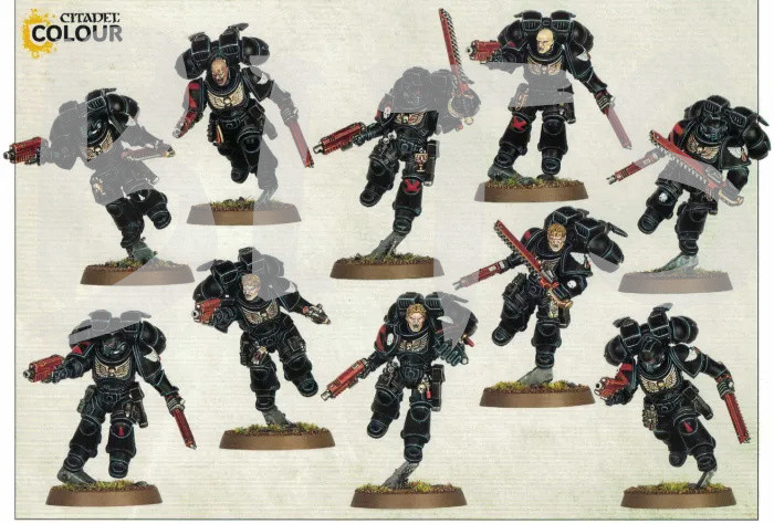 Death Company Marines With Jump Packs bits