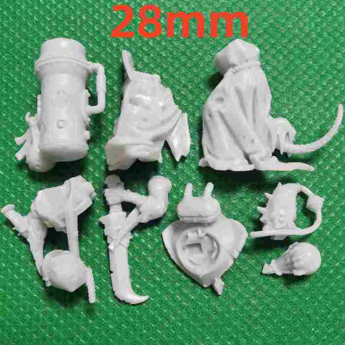 Skaven Acolyte Globadiers bits