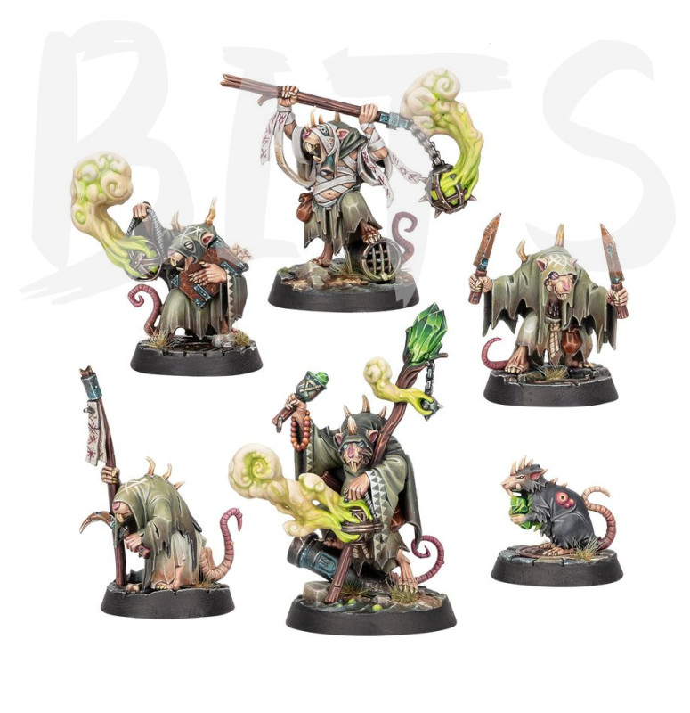 Skaven Plaguepack bits