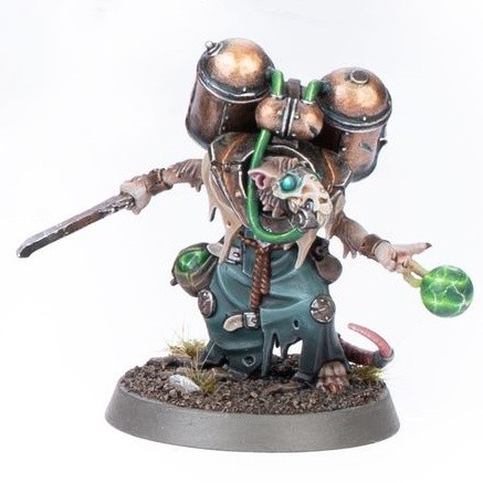 Skaven Acolyte Globadiers bits