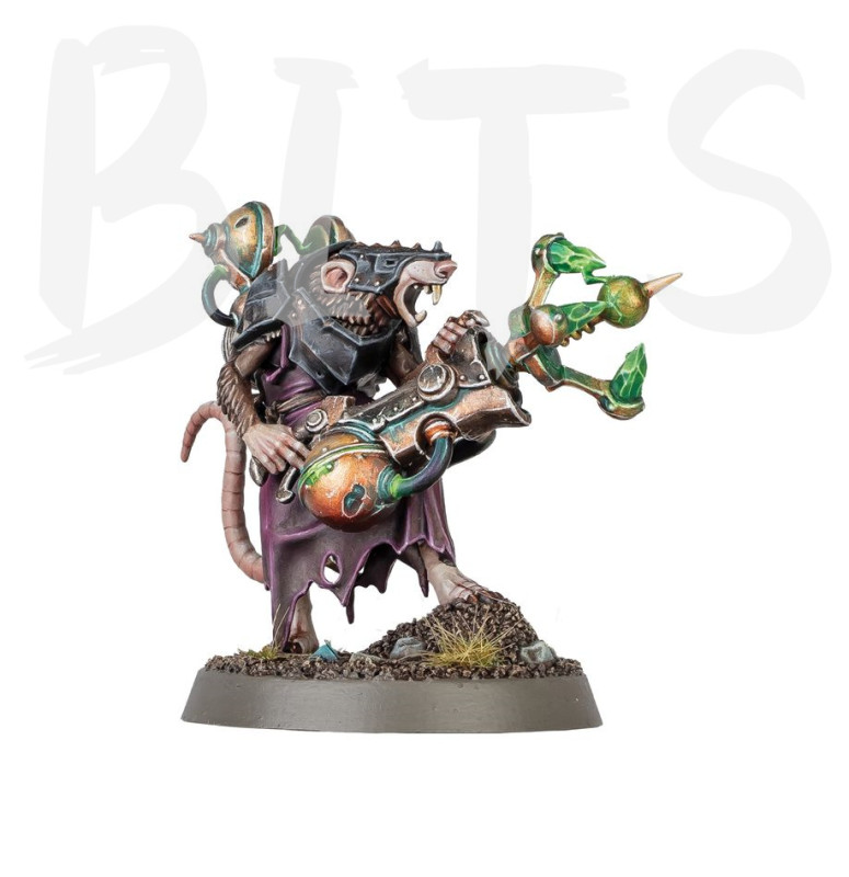 Skaven Warlock Galvaneer bits