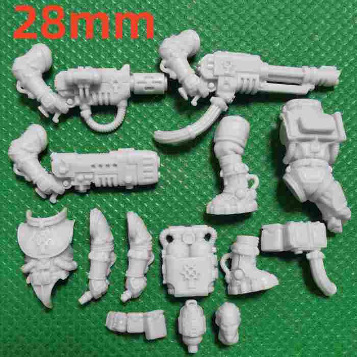 Kill Team: Imperial Navy Breachers bits