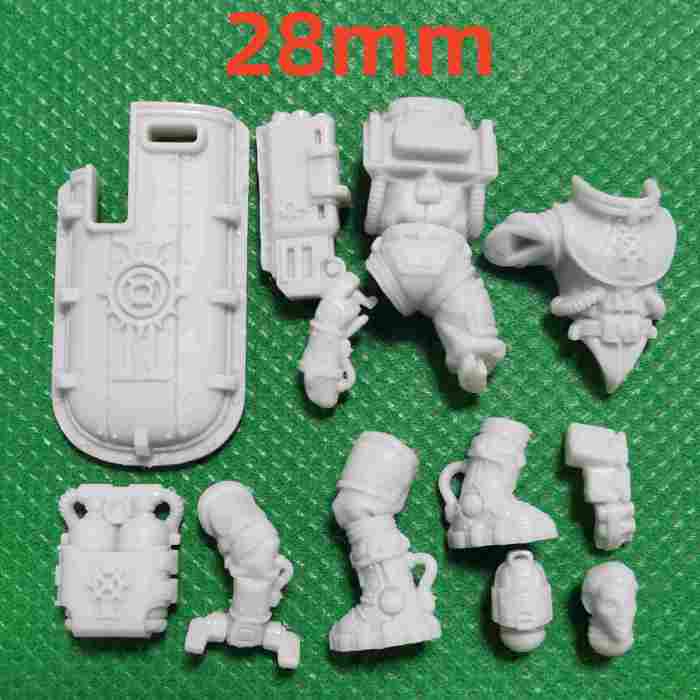 Kill Team: Imperial Navy Breachers bits