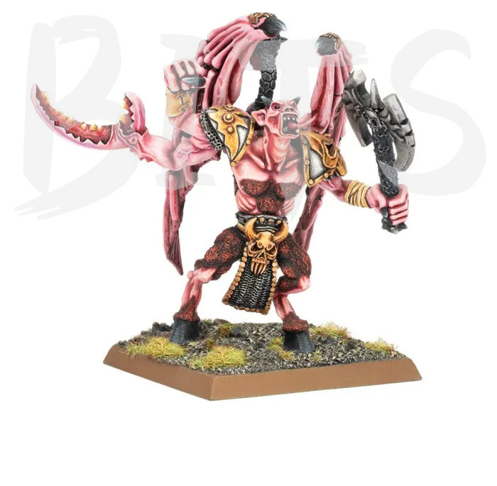 Daemon Prince with Axe bits