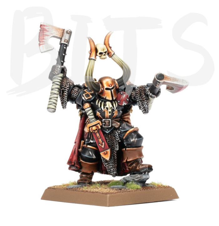 Champion of Chaos with Additional Hand Weapon bits