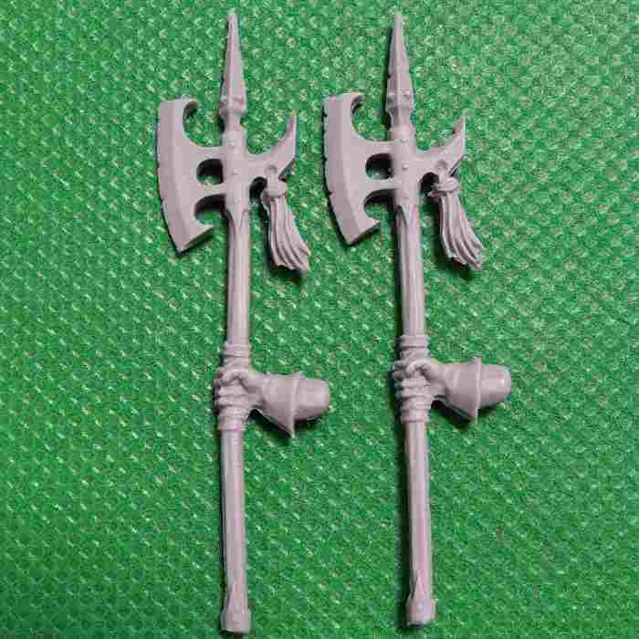 Chaos Warriors Halberds Upgrade Set bits
