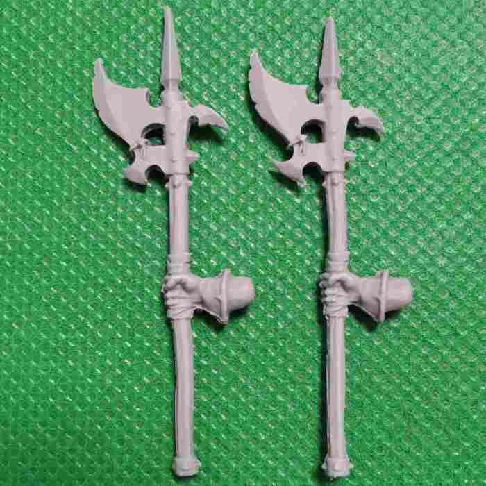 Chaos Warriors Halberds Upgrade Set bits