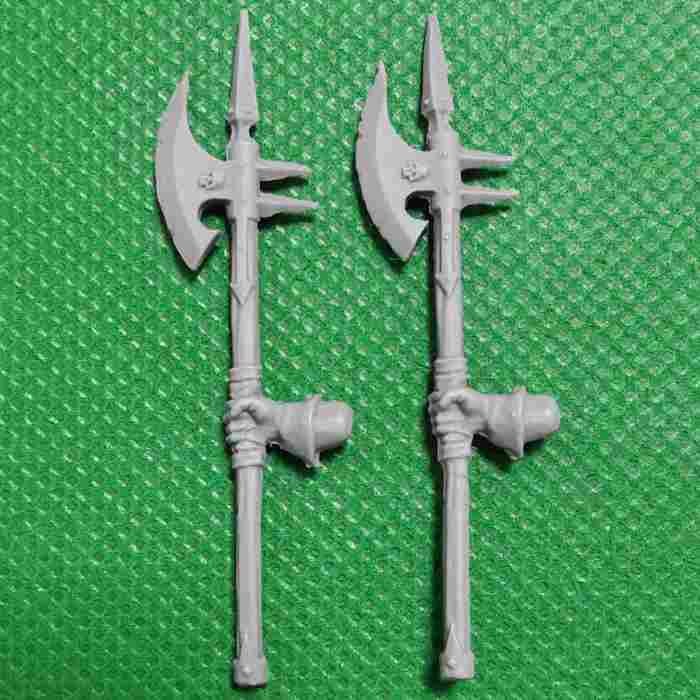 Chaos Warriors Halberds Upgrade Set bits