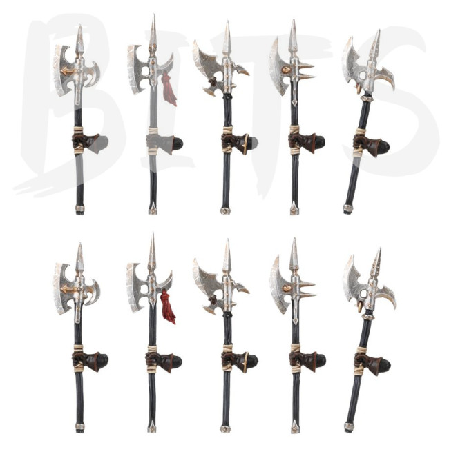 Chaos Warriors Halberds Upgrade Set bits