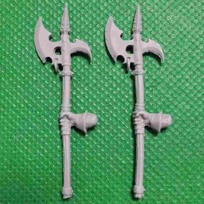 Chaos Warriors Halberds Upgrade Set bits
