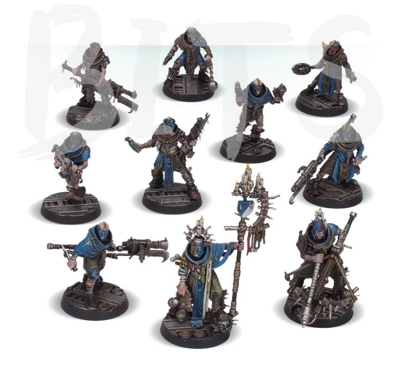 Necromunda House Cawdor Gang bits