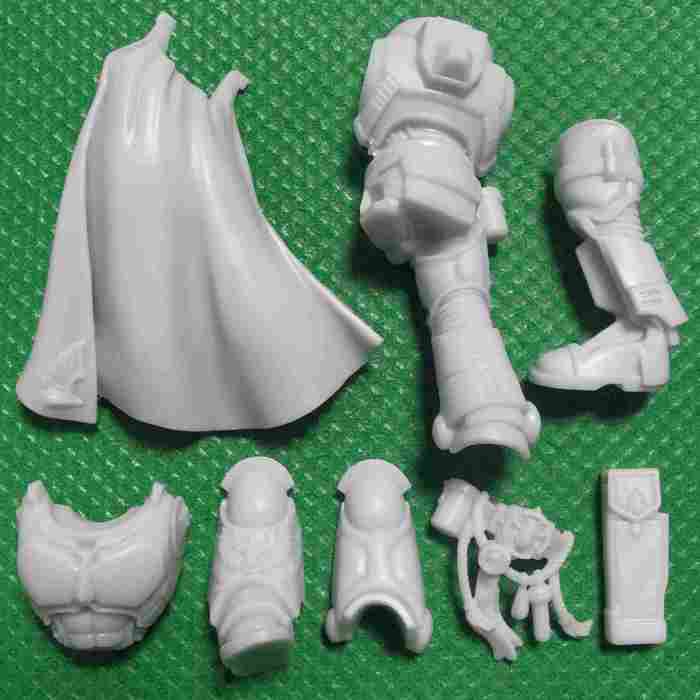 Blood Angels Captain bits