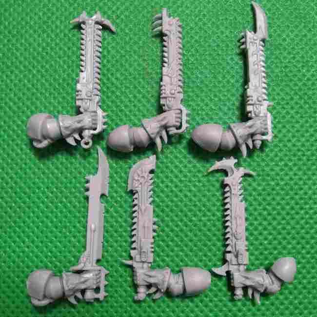 Chaos Space Marine Raptors / Warp Talons bits