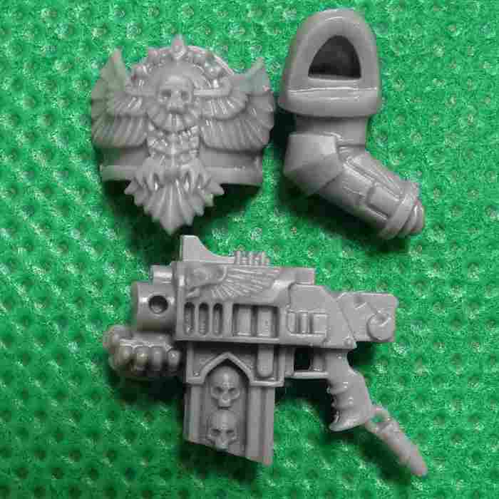 Limited Edition Space Marine Captain bits