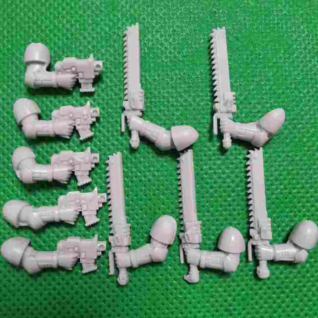 Space Marine Assault Squad bits